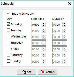 Scheduler