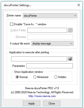 Neevia Document Converter Pro 7.5.0.211 instal